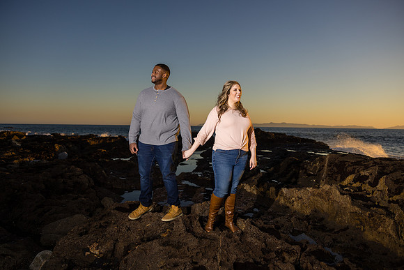 Engagement Photos Averill Park San Pedro - White Point Beach Engagement Photos-67