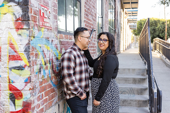 Engagement Photos Little Tokyo Los Angeles CA-15