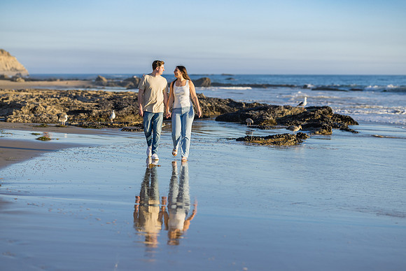 Engagement Photographer Newport Beach Ca - Engagement Photos Crystal Cove Newport Beach-83