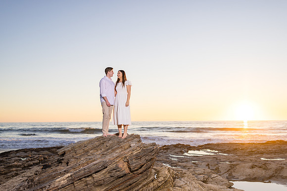 Engagement Photographer Newport Beach Ca - Engagement Photos Crystal Cove Newport Beach-115