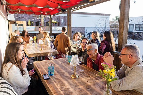 Five Vines Wine Bar - Engagement Party Photos-202