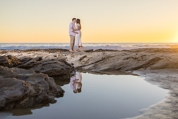 Engagement Photographer Newport Beach Ca - Engagement Photos Crystal Cove Newport Beach-105