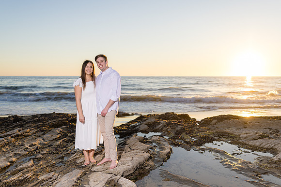 Engagement Photographer Newport Beach Ca - Engagement Photos Crystal Cove Newport Beach-97