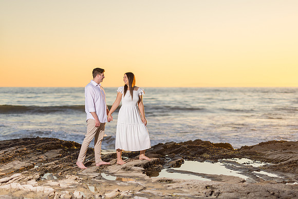 Engagement Photographer Newport Beach Ca - Engagement Photos Crystal Cove Newport Beach-107