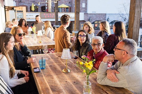 Five Vines Wine Bar - Engagement Party Photos-200
