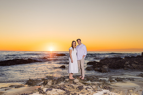 Engagement Photographer Newport Beach Ca - Engagement Photos Crystal Cove Newport Beach-127