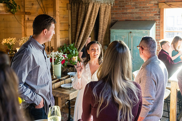 Five Vines Wine Bar - Engagement Party Photos-187