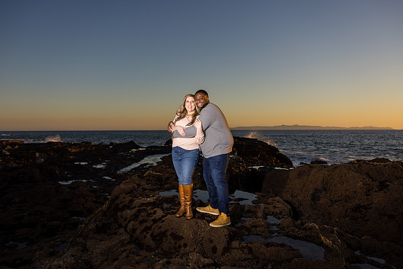 Engagement Photos Averill Park San Pedro - White Point Beach Engagement Photos-77