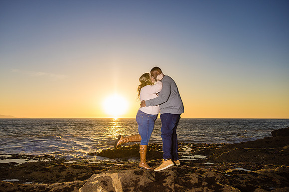Engagement Photos Averill Park San Pedro - White Point Beach Engagement Photos-58