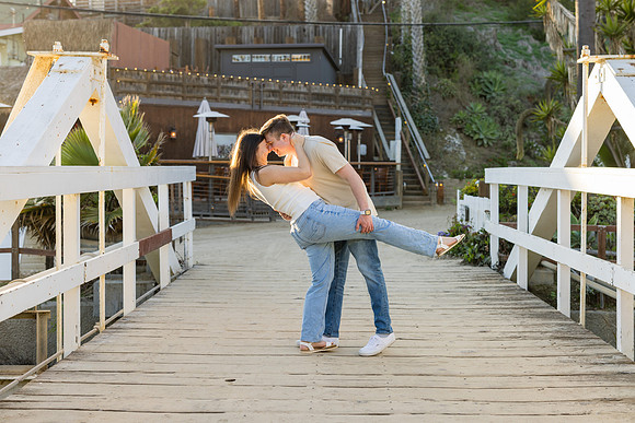 Engagement Photographer Newport Beach Ca - Engagement Photos Crystal Cove Newport Beach-71