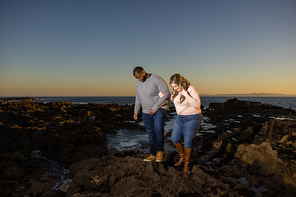 Engagement Photos Averill Park San Pedro - White Point Beach Engagement Photos-64