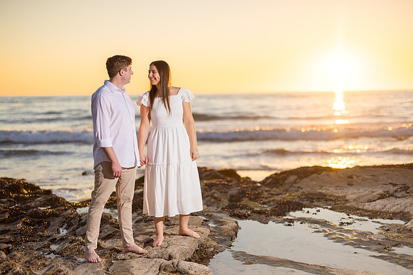Engagement Photographer Newport Beach Ca - Engagement Photos Crystal Cove Newport Beach-109