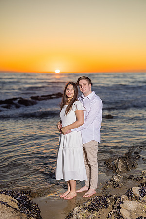 Engagement Photographer Newport Beach Ca - Engagement Photos Crystal Cove Newport Beach-128