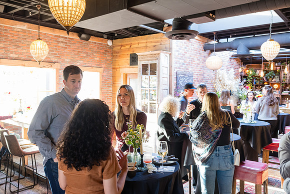 Five Vines Wine Bar - Engagement Party Photos-177