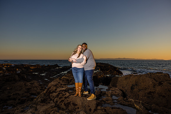 Engagement Photos Averill Park San Pedro - White Point Beach Engagement Photos-79