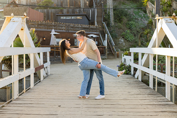 Engagement Photographer Newport Beach Ca - Engagement Photos Crystal Cove Newport Beach-69