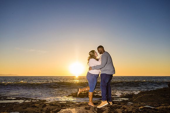 Engagement Photos Averill Park San Pedro - White Point Beach Engagement Photos-61