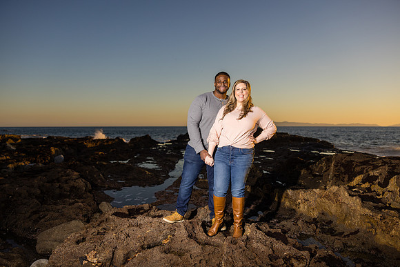 Engagement Photos Averill Park San Pedro - White Point Beach Engagement Photos-65