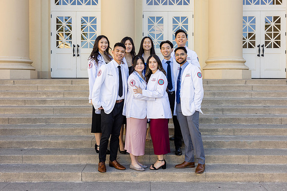 White Coat Ceremony Chapman University - David England Photography-016