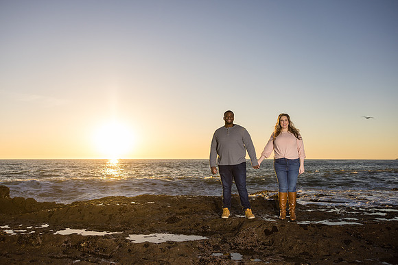 Engagement Photos Averill Park San Pedro - White Point Beach Engagement Photos-51