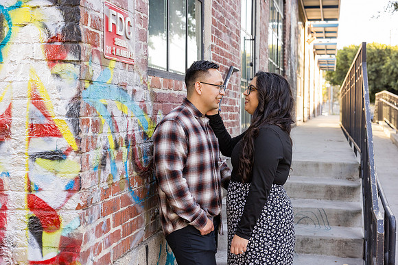 Engagement Photos Little Tokyo Los Angeles CA-16