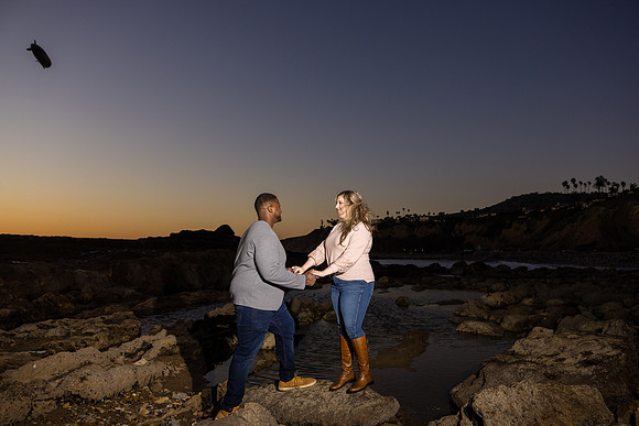 Engagement Photos Averill Park San Pedro - White Point Beach Engagement Photos-107