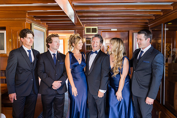 Wild Goose Wedding Photos - City Cruises Newport Beach C-157