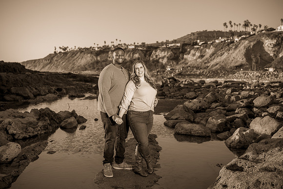 Engagement Photos Averill Park San Pedro - White Point Beach Engagement Photos-49