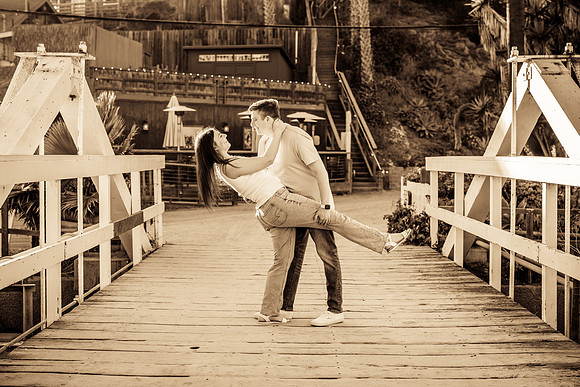 Engagement Photographer Newport Beach Ca - Engagement Photos Crystal Cove Newport Beach-70