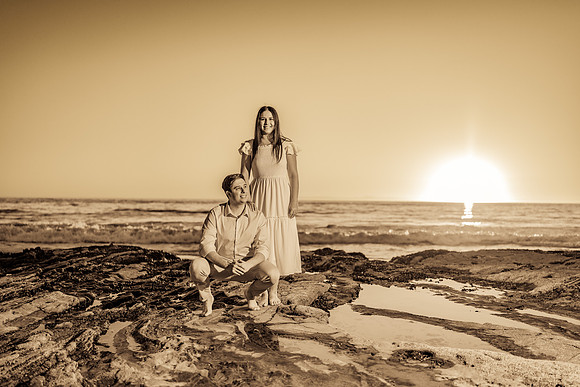 Engagement Photographer Newport Beach Ca - Engagement Photos Crystal Cove Newport Beach-114