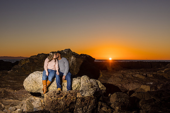 Engagement Photos Averill Park San Pedro - White Point Beach Engagement Photos-105