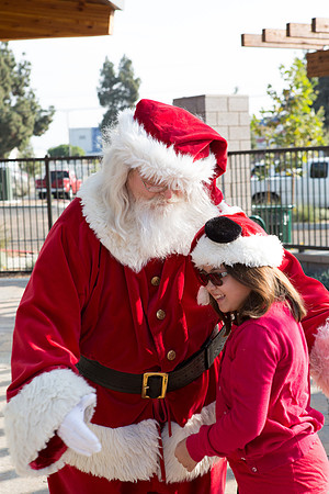 Pizza with Santa-25