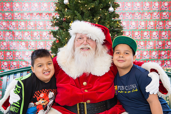 Pizza with Santa-38
