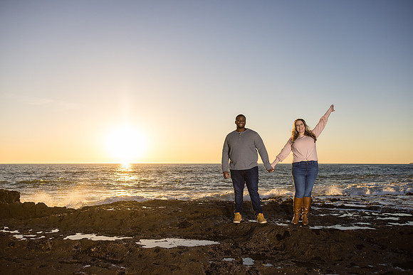 Engagement Photos Averill Park San Pedro - White Point Beach Engagement Photos-52