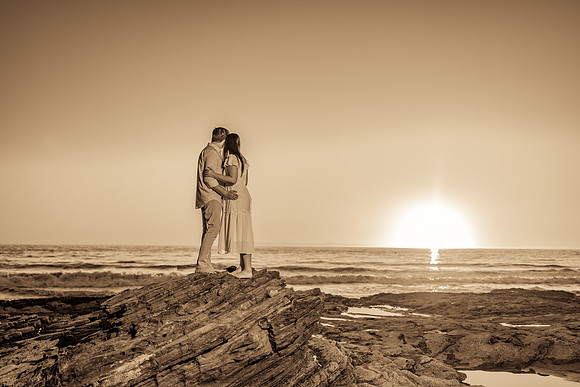Engagement Photographer Newport Beach Ca - Engagement Photos Crystal Cove Newport Beach-116