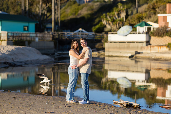 Engagement Photographer Newport Beach Ca - Engagement Photos Crystal Cove Newport Beach-80